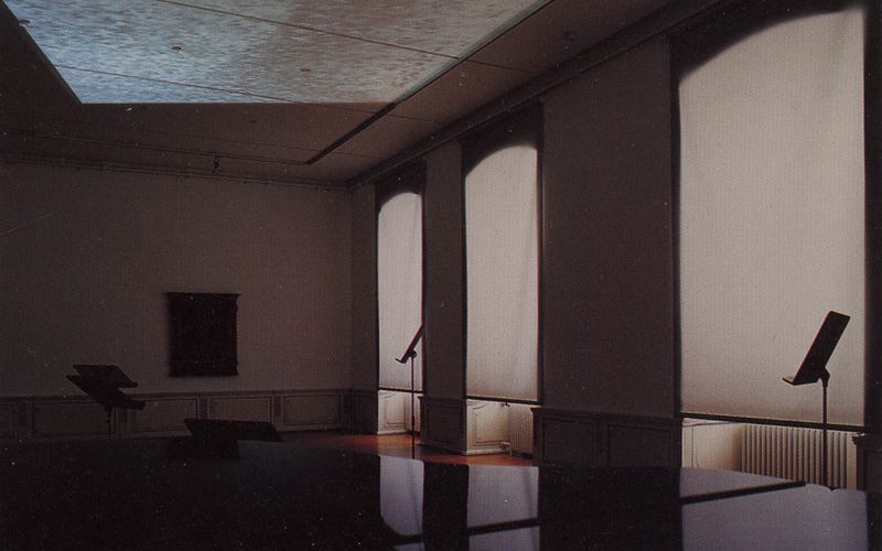 Wehrwasser - Installation von Anna Tretter, 2000